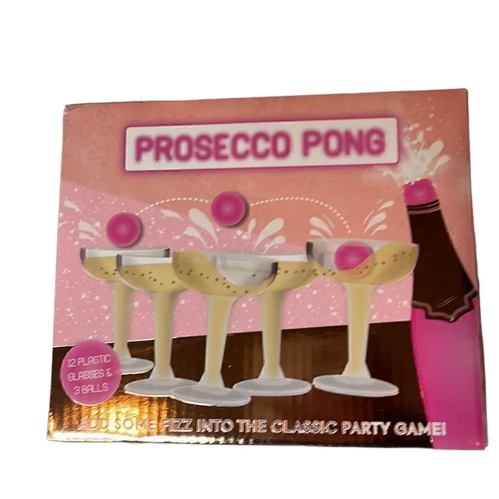 Prosecco Pong Game.